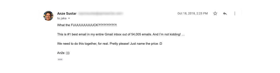 Aaron's email